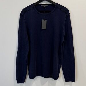 John Varvatos Deep Blue Long Sleeve Tee